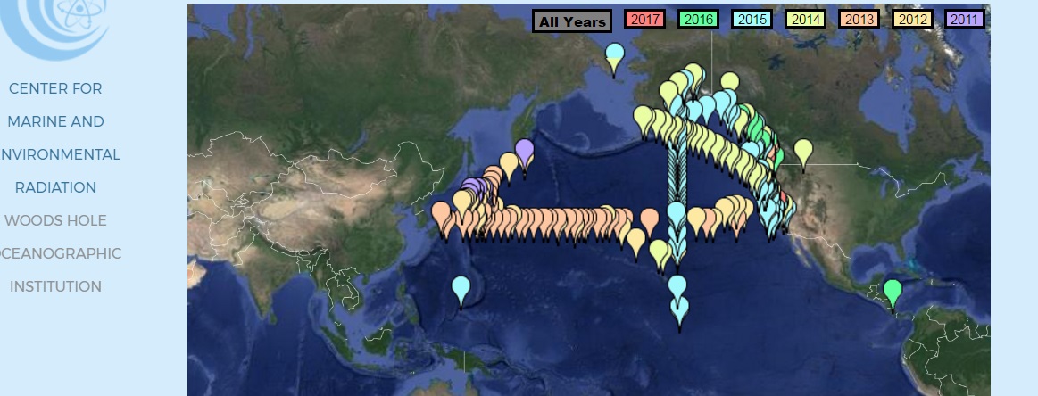 Extent of Fukushima radiation